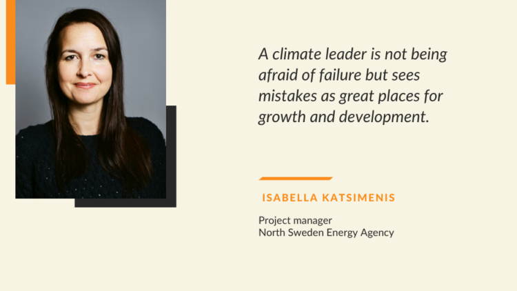“Climate leaders in our region are a bit invisible and often quiet”