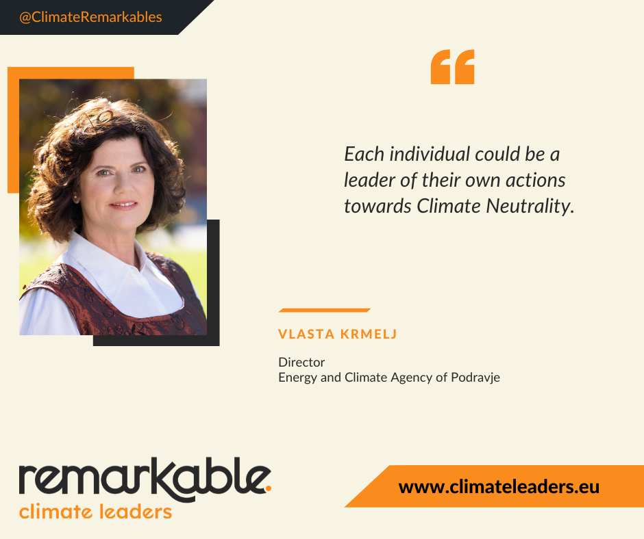 “We need climate leaders that dare to stand out and lead others“