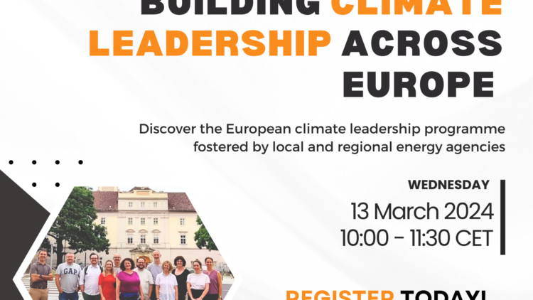 Join a unique webinar on Climate Leadership!